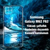Ally SM Galaxy M62 F62 Kılıf Kamera Korumalı Ultra İnce Şeffaf Kılıf-(1903)