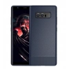 Ally SM Galaxy Note 8 Carbon Fiber Dokulu Premium Soft Silikon Kılıf-(1903)