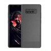 Ally SM Galaxy Note 8 Carbon Fiber Dokulu Premium Soft Silikon Kılıf-(1903)