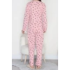 Alt Üst Aynı Pijama Takımı Pudra - 50722.1961.