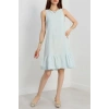 Altı Fırfırlı Elbise Mint - 41851.1723.