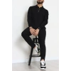 Ara Biyeli Polo Yaka Erkek Sweat Siyah - 25978.2125.
