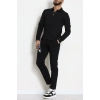 Ara Biyeli Polo Yaka Erkek Sweat Siyah - 25978.2125.