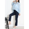 Arkadan Bağlı Oversize Poplin Gömlek Bebemavi - 8112.1437.