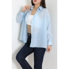 Arkadan Bağlı Oversize Poplin Gömlek Bebemavi - 8112.1437.