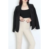 Astarlı Oversize Blazer Ceket Siyah - 8136.1437.