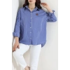 Ayıcık Detaylı Tunik Gömlek Lacivert - 8098.1437.
