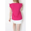 Bağcık Detaylı Bluz Koyupembe - 20921.599.