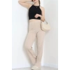 Bağcıklı Kaşkorse Pantolon Bej - 71068.1748.