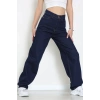 Baggy Kot Pantolon Koyulacivert - 31536.2088.