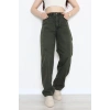 Baggy Kot Pantolon Koyuyeşil - 10045.1968.
