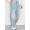 Baggy Kot Pantolon Mavi - 31637.1904.