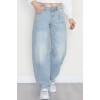 Baggy Kot Pantolon Mavi - 31637.1904.