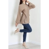 Bağlamalı Kimono Kahve - 8091.1437.