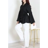 Bağlamalı Kimono Siyah - 8091.1437.