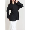 Bağlamalı Kimono Siyah - 8091.1437.