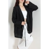 Bağlamalı Kimono Siyah - 8091.1437.