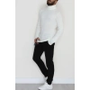 Balıkçı Yaka Erkek Triko Ekru - 70781.1766.