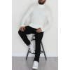 Balıkçı Yaka Erkek Triko Ekru - 70781.1766.