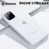 Baseus Jelly Liquid Silica Gel iPhone 11 Pro Max 6.5 Kılıf Şeffaf Sıvı Silikon Kılıf-(1903)