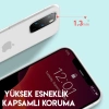 Baseus Jelly Liquid Silica Gel iPhone 11 Pro Max 6.5 Kılıf Şeffaf Sıvı Silikon Kılıf-(1903)