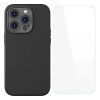 Baseus Liquid Silica iPhone 14 Pro Silikon Kılıf + Tempered Ekran Koruyucu Set-(1903)