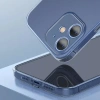 Baseus Simple Case iPhone 12 6.1 İnce Şeffaf Silikon Kılıf Kamera Korumalı-(1903)