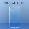 Baseus Simple Case iPhone 14 6.1 Kamera Korumalı İnce Silikon Şeffaf Kılıf-(1903)