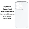 Baseus Simple Case iPhone 14 Pro 6.1 Kamera Korumalı İnce Silikon Şeffaf Kılıf-(1903)