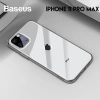 Baseus Simplicity Series iPhone 11 Pro Max 6.5 Kılıf Şeffaf Gel Silikon Kılıf-(1903)