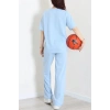 Baskılı Oversize İki İplik Wortex Takım Bebemavi - 80315.1878.