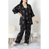 Battal 3Lü Pijama Set Pembefiyonk - 163.1287.
