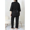 Battal 3Lü Pijama Set Siyahkalp - 163.1287.