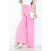 Bel Bağlama Detaylı Pantolon Pembe - 7351.1437.