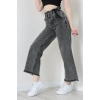 Bel Büzgü Paça Püskül Palazzo Jean  Füme - 405219.2141.