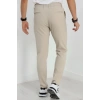 Beli Lastikli Bezayağı Erkek Pantolon  Bej - 42515.2091.