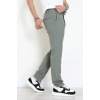 Beli Lastikli Rahat Kesim Erkek Kumaş Pantolon Haki - 42515.2091.