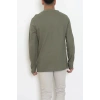 Bisiklet Yaka Erkek Sweat Haki - 71592.1871.