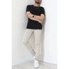 Bisiklet Yaka Lüks Penye Erkek Tişört Siyah - 70236.1878.