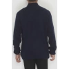 Bisiklet Yaka Şardon İplik Erkek Triko Lacivert - 42549.1766.