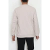 Bisiklet Yaka Selanik Kumaş Erkek Sweat Bej - 42674.1567.