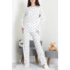 Bisiklet Yaka Uzun Kol Pijama Takımı Büyükfiyonk - 780.1287.