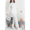 Bisiklet Yaka Uzun Kol Pijama Takımı Büyükfiyonk - 780.1287.
