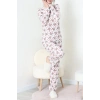 Bisiklet Yaka Uzun Kol Pijama Takımı Panda - 780.1287.