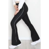 Biyeli İspanyol Paça Dalgıç Tayt Siyah - 52083.1098.