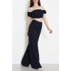 Bubble Crop İkili Takım Lacivert - 32240.1857.