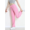 Bubble Kumaş Lastikli Pantolon Pembe - 71236.107.