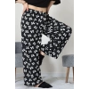 Bürümcük Büyük Beden Alt Siyahbeyaz - 52127.1567.