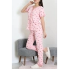 Bürümcük Dantelli Pijama Takımı Pembekiraz - 52363.1050.