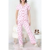 Bürümcük Fiyonklu Pijama Takımı Pembeçilek - 159.1287.